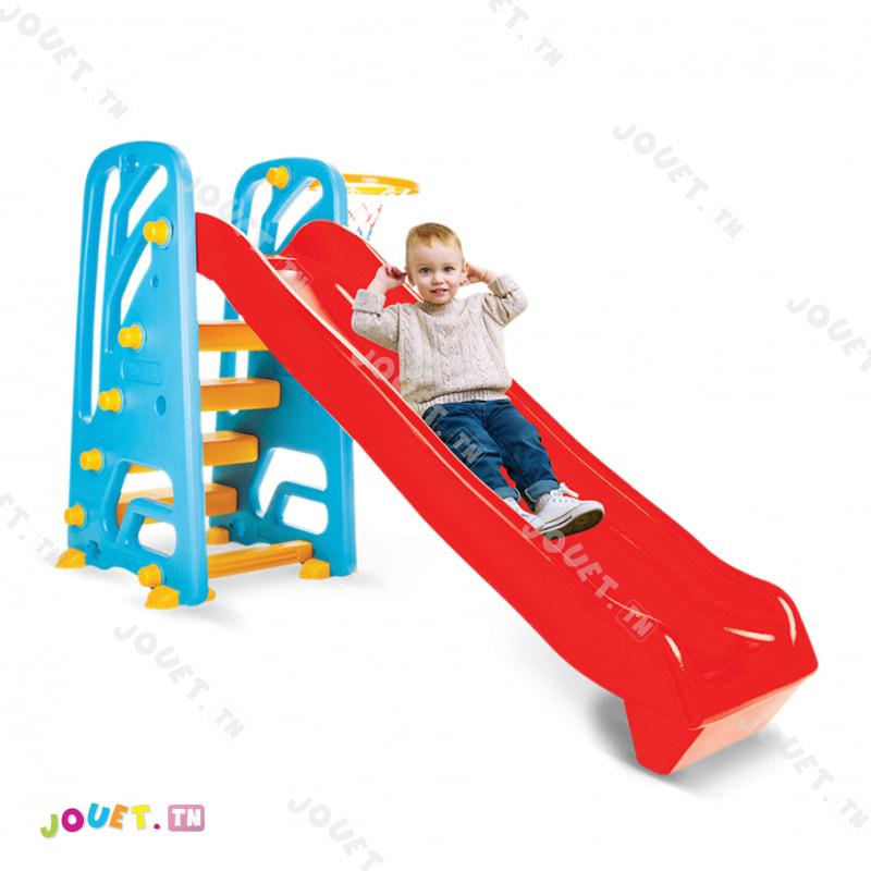 Toboggan Wave Slide avec Panier Basket Pilsan Toboggan Wave Slide avec Panier Basket Pilsan