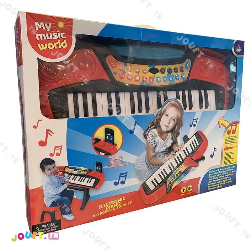 ELECTRONIC PIANO AVEC SUPPORT Tunisie