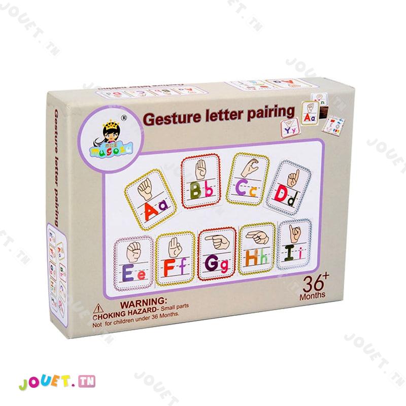 gesture-chiffrelettre (1) GESTURE CHIFFRE/LETTRE Tunisie