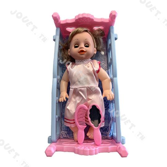 POUPEE MUS FUNNY BABY BED Tunisie