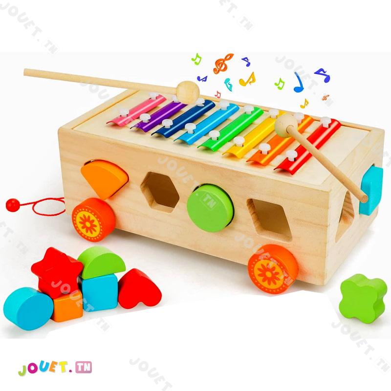shape-matching-car-et-xylophone (1) SHAPE MATCHING CAR ET XYLOPHONE Tunisie