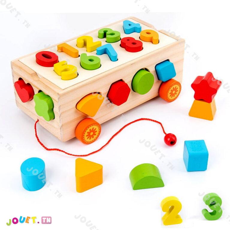 SHAPE MATCHING CAR NUMBERS Jouet.tn