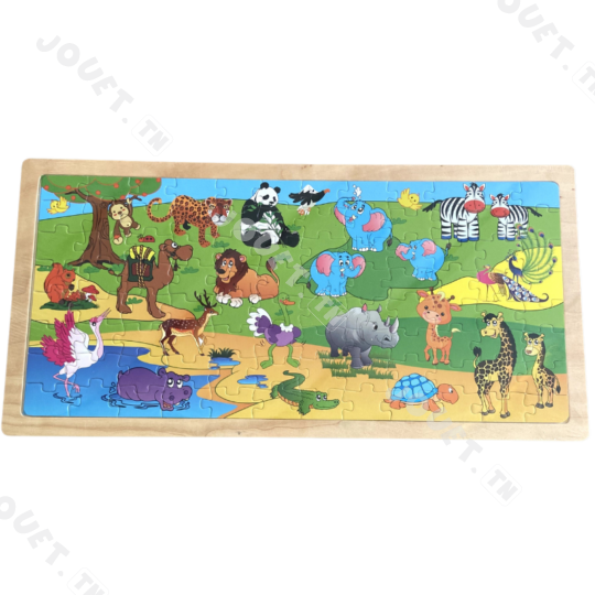 puzzle bois 96pcs prix Tunisie