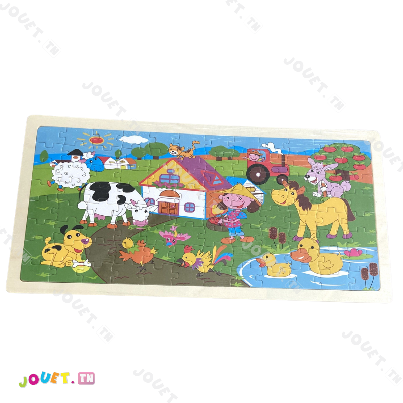 puzzle bois 96pcs prix Tunisie