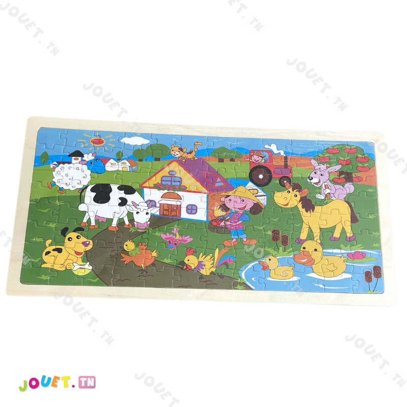 puzzle bois 96pcs. prix Tunisie puzzle bois 96pcs prix Tunisie