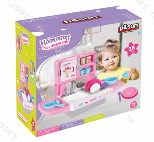PLAY KICHEN SET AVEC EAU PILSAN