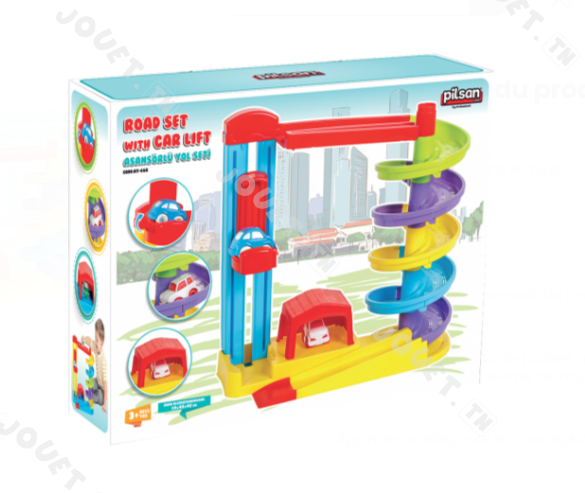 ROAD SET WITH CAR LIFT PILSAN ROAD SET WITH CAR LIFT PILSAN