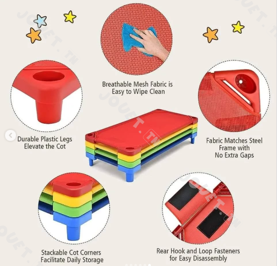 LIT EN PLASTIQUE POUR JARDIN D'ENFANT LIT EN PLASTIQUE POUR JARDIN D'ENFANT