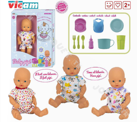 BEBE 35CM + 9 PCS ACC VICAM
